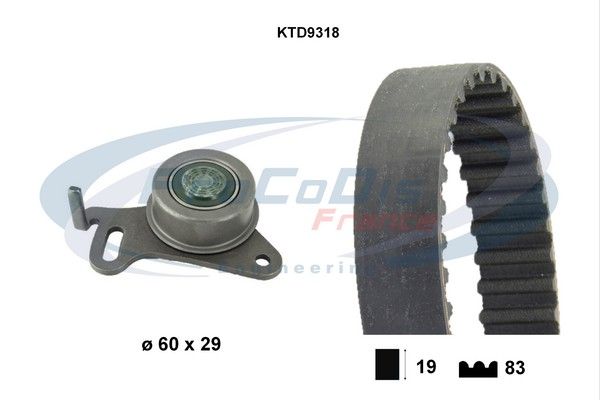 PROCODIS FRANCE Комплект ремня ГРМ KTD9318